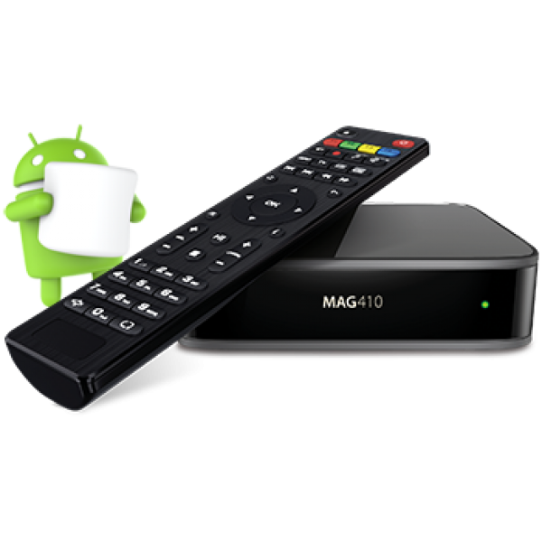 MAG 410 UHD Set-top Box IPTV Android 6.0.1